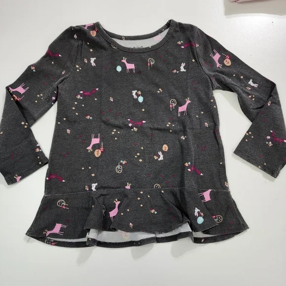 Toddler Girls Bundle Lot or 8 Fun Colorful T-shirt Tops Size 24m 2t 3t